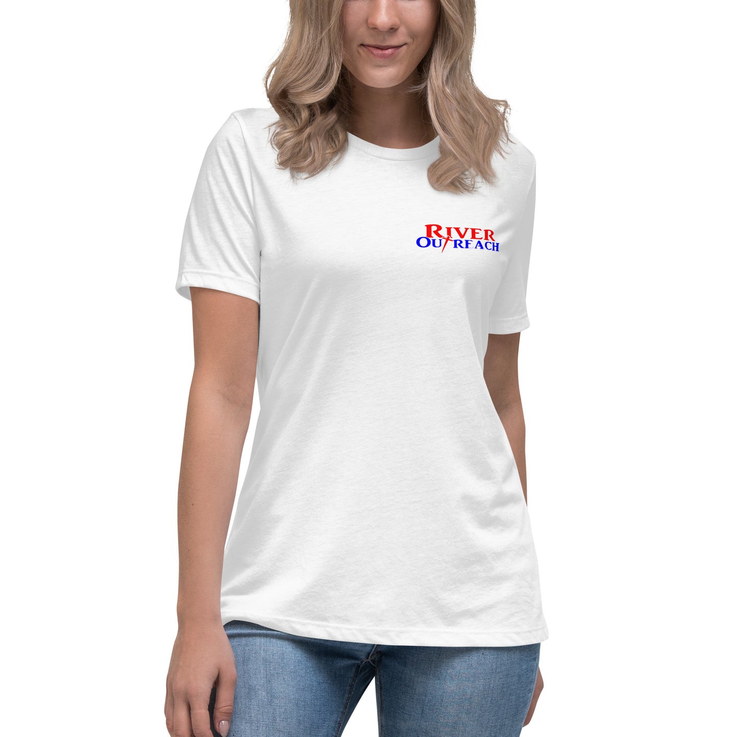 River Outreach Community Action Team Women's Relaxed T-Shirt